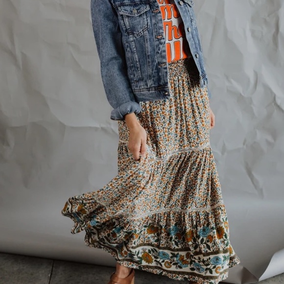 “Knox” Boho Gypsy skirt - Picture 12 of 13